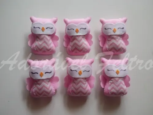 Kit 3 Corujinhas (lembrancinha ou decorativa)