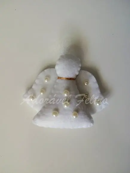 Kit 3 Enfeites para Árvore de Natal Anjo