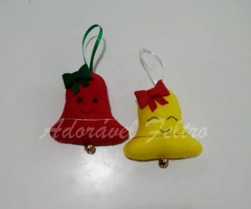 Kit 3 Enfeites para Árvore de Natal-Estrela