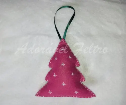 Kit 3 Enfeites para Árvore de Natal-pinheiro