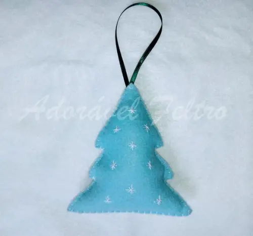 Kit 3 Enfeites para Árvore de Natal-pinheiro