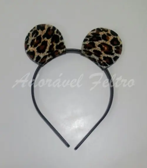 kit 3 Tiaras Orelhas de Coelho