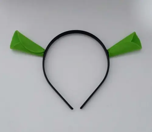 Kit 3 Tiaras Orelhas de Shrek