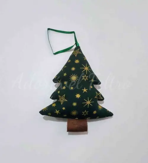Kit 5 Pinheiros - Enfeite para Árvore de Natal