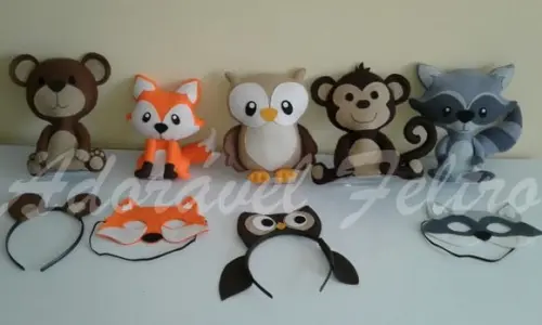 Kit Animais da Floresta