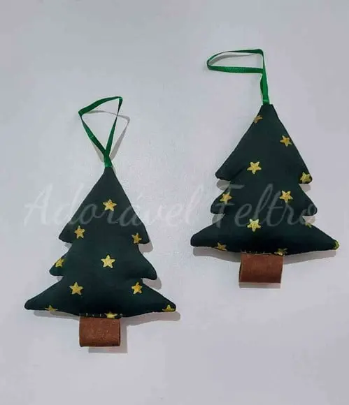 Kit 8 Pinheiros - Enfeite para Árvore de Natal