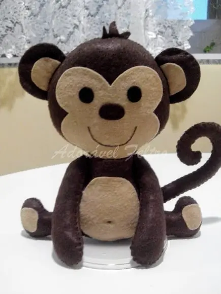 Macaco em Feltro - 23cm