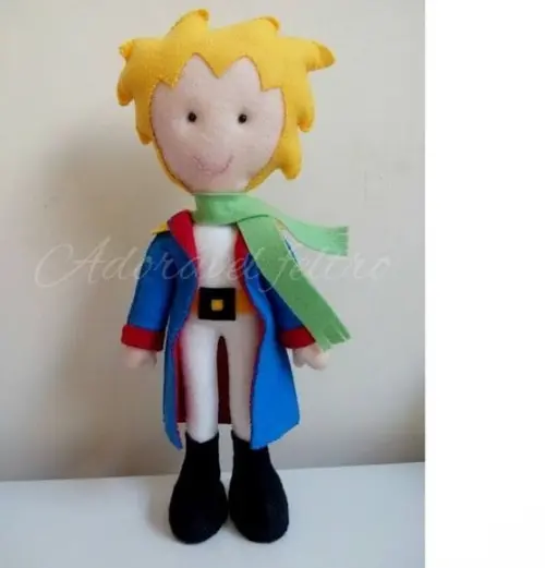 Pequeno Príncipe em Feltro (30cm)