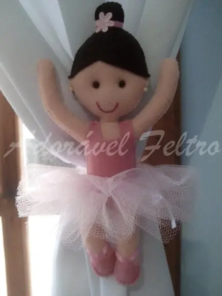 Prendedor de Cortina -Bailarina (18cm)