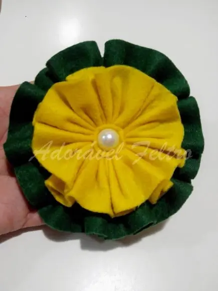 Presilha Flor Cores do Brasil