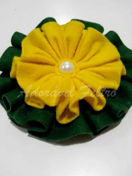 Presilha Flor Cores do Brasil
