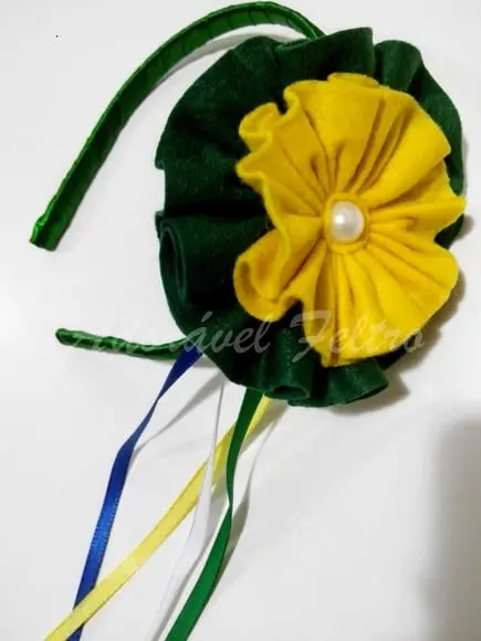 Tiara Flor Cores do Brasil