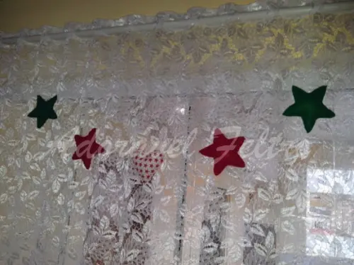 Varal de Estrelas (10cm)- 1,5m