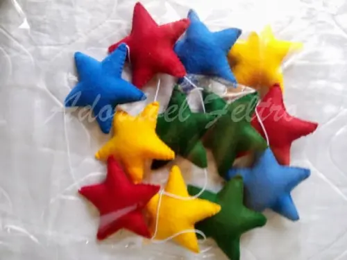 Varal de Estrelas (10cm)- 2,5m