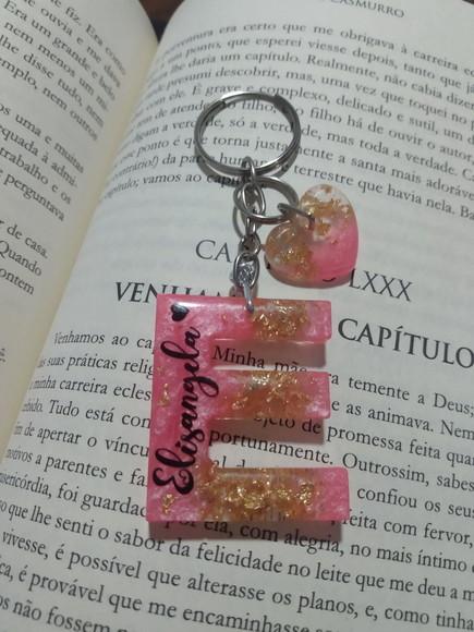 Chaveiro Personalizada de Resina