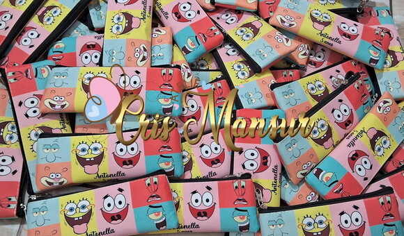Estojo Slim Bob Esponja