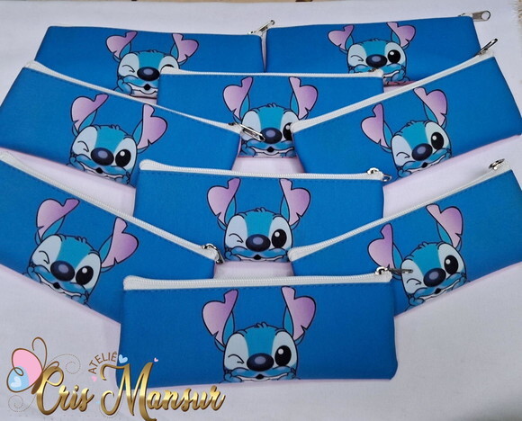 Estojo Slim Personalizado Stitch