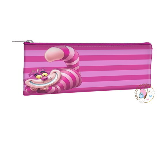 Estojo Slim Personalizados 19 x 7 - Tema Gato da Alice