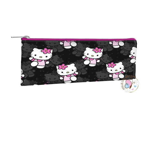 Estojo Slim Personalizados 19 x 7 - Tema Hello Kitty