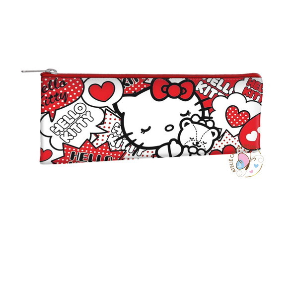 Estojo Slim Personalizados 19 x 7 - Tema Hello Kitty