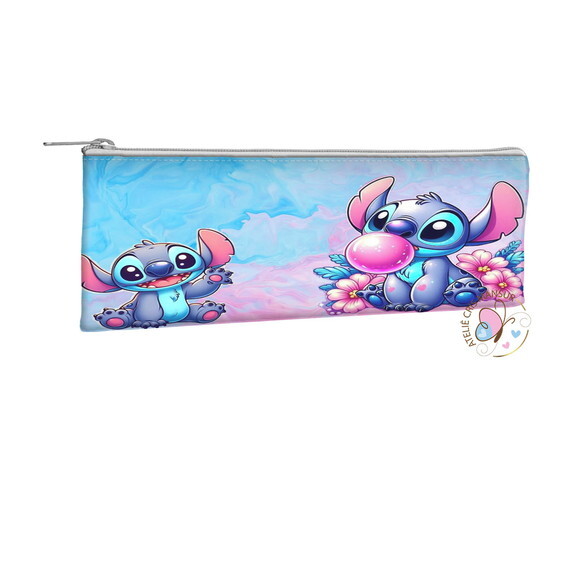 Estojo Slim Personalizados 19 x 7 - Tema Stitch