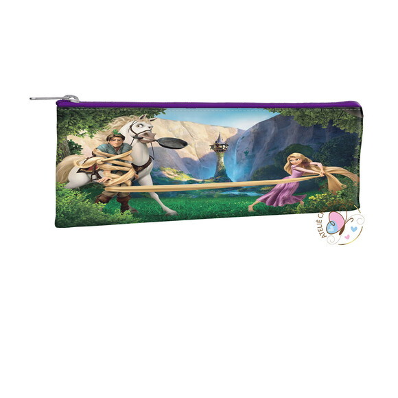 Estojo Slim Personalizados 19 x 7 -tema Rapunzel