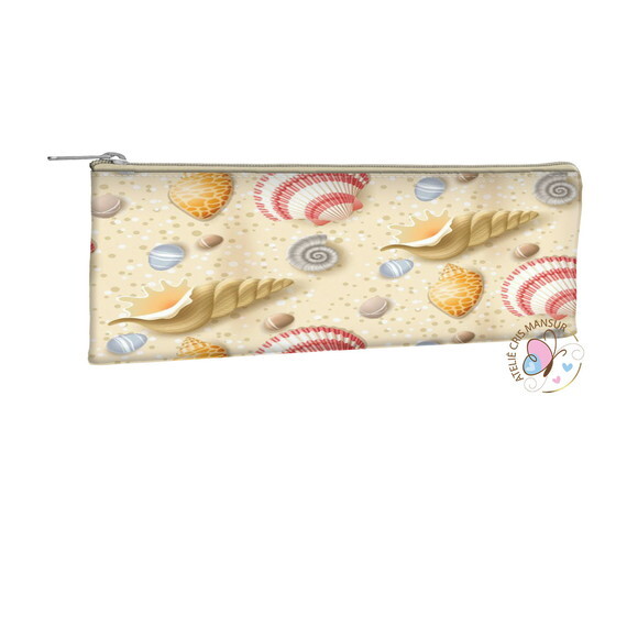 Estojo Slim Personalizados 19 x 7 -tema Praia