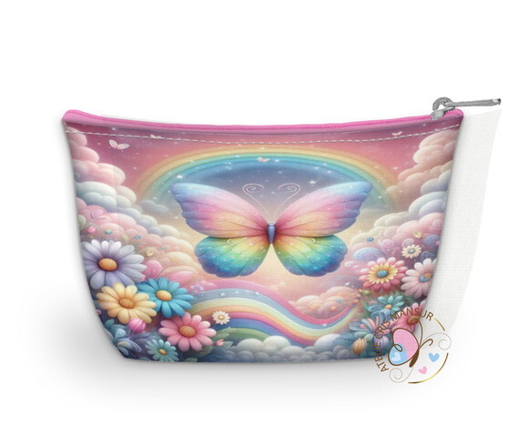 Lembrancinha Necessaire Personalizada - Tema Borboletas