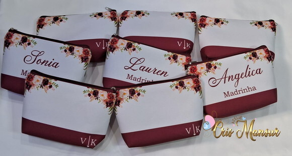 Necessaire Casamento para Madrinhas - Marsala