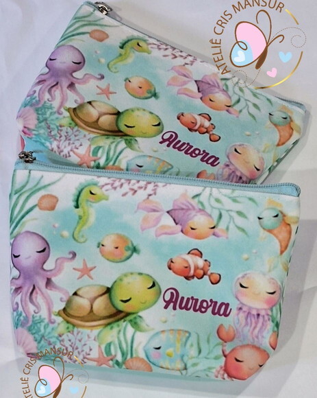 Necessaire Fundo do Mar
