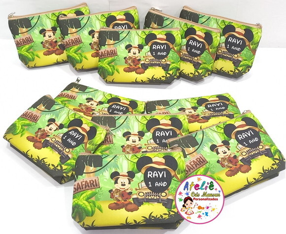 Necessaire Mickey Sáfari