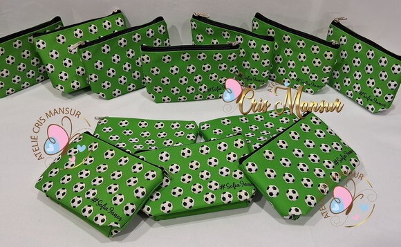 Necessaire Personalizada - Tema Futebol