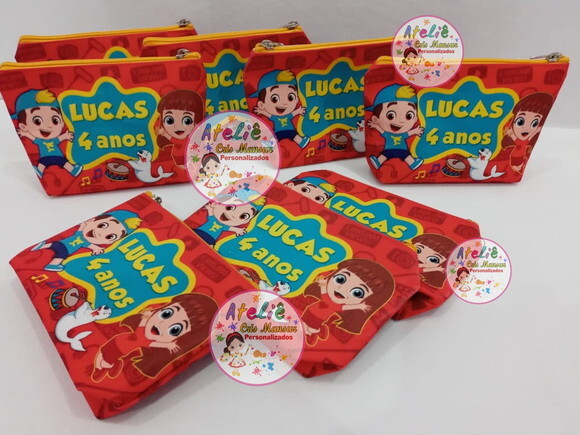 Necessaire Personalizada - Tema Lucas Neto