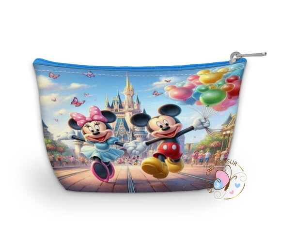 Necessaire Personalizada - Tema Mickey e Minnie na Disney