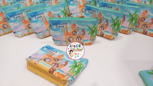 Necessaire personalizada Arca de noé