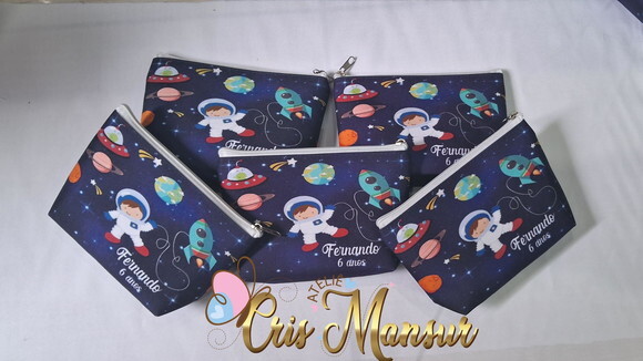 Necessaire Personalizada Astronauta