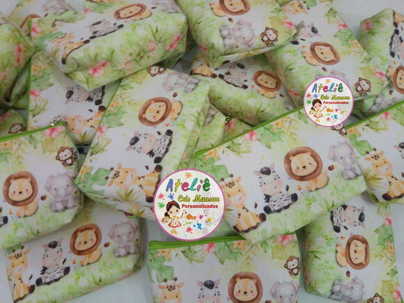 Necessaire Personalizada Baby Safari