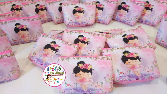 Necessaire Personalizada Bailarina Aguarela