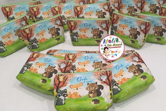 Necessaire Personalizada Bosque Encantado