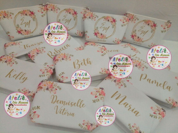NECESSAIRE PERSONALIZADA FLORAL
