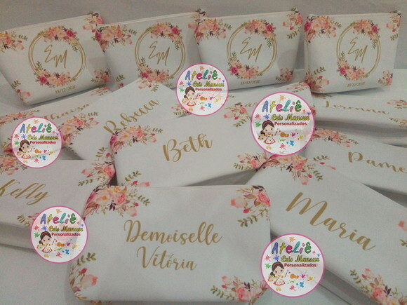 NECESSAIRE PERSONALIZADA FLORAL