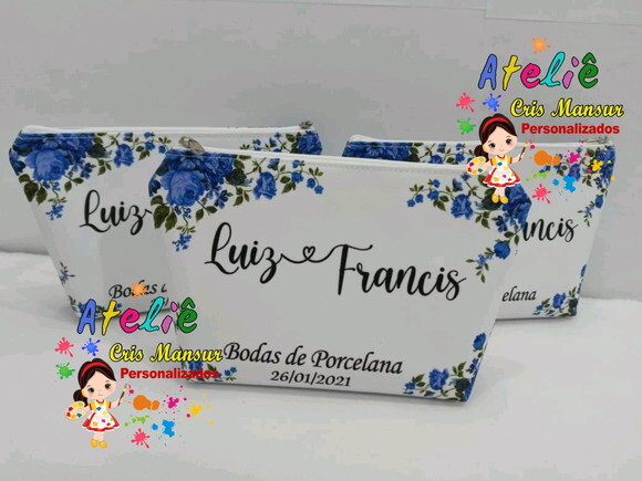 NECESSAIRE PERSONALIZADA FLORAL