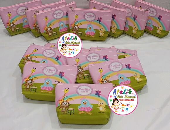Necessaire Personalizada Galinha Pintadinha