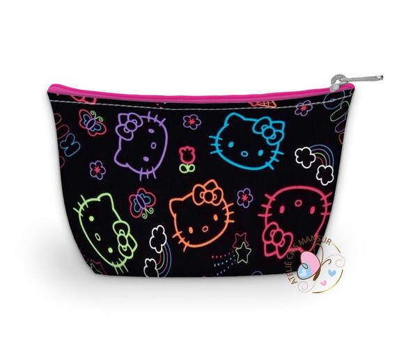Necessaire Personalizada Hello Kitty Neon