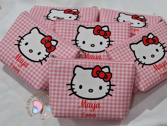 Necessaire Personalizada Hello Kitty