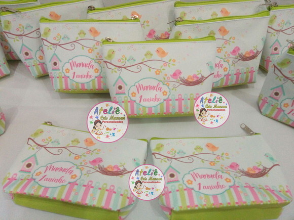 Necessaire Personalizada Jardim encantado
