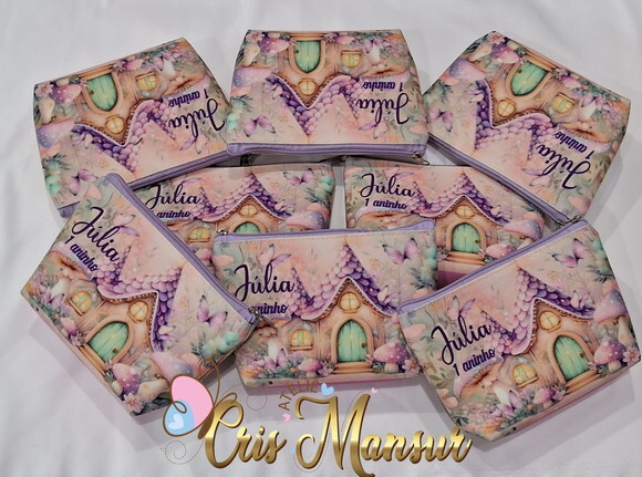 Necessaire Personalizada Jardim Encantado