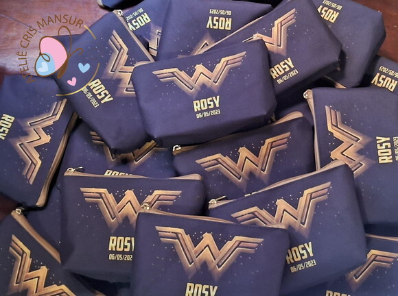 Necessaire Personalizada Mulher Maravilha