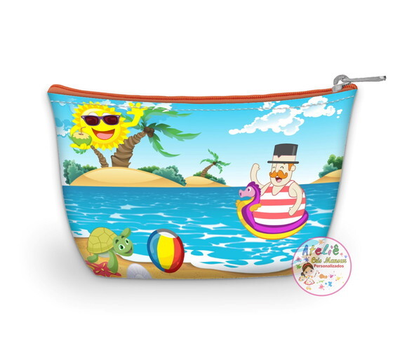 Necessaire personalizada Mundo bita verão