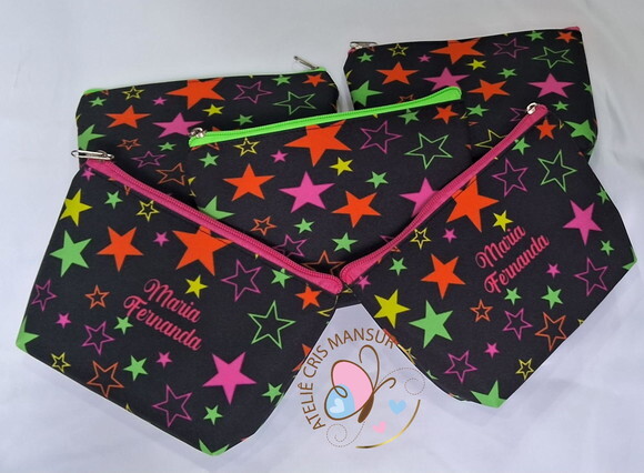 Necessaire Personalizada Neon